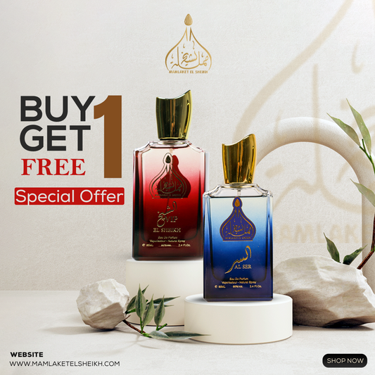 El Sheikh VIP and Al Ser Perfume - Buy 1 Get 1